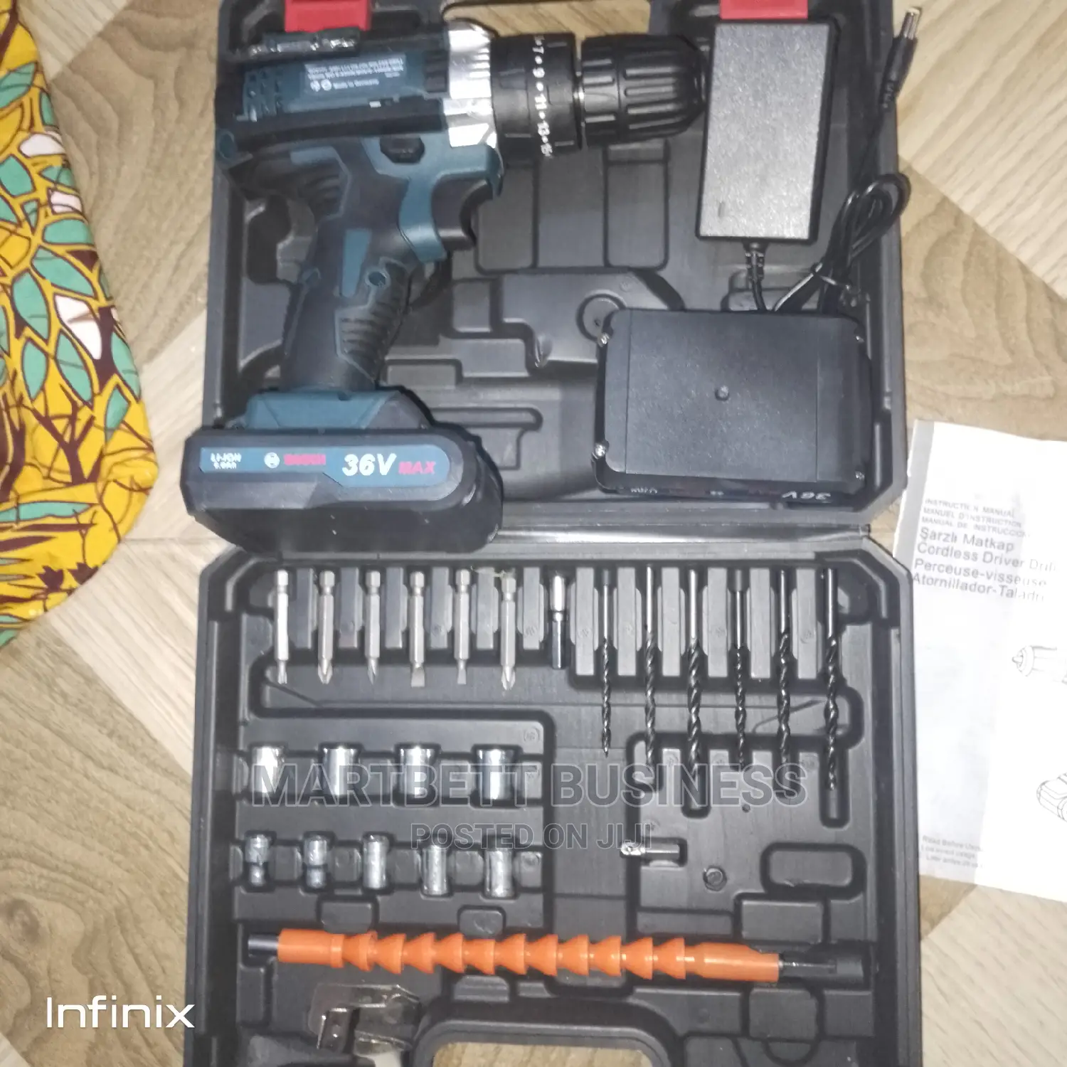 36v Bosch Cordless Drilling Machine