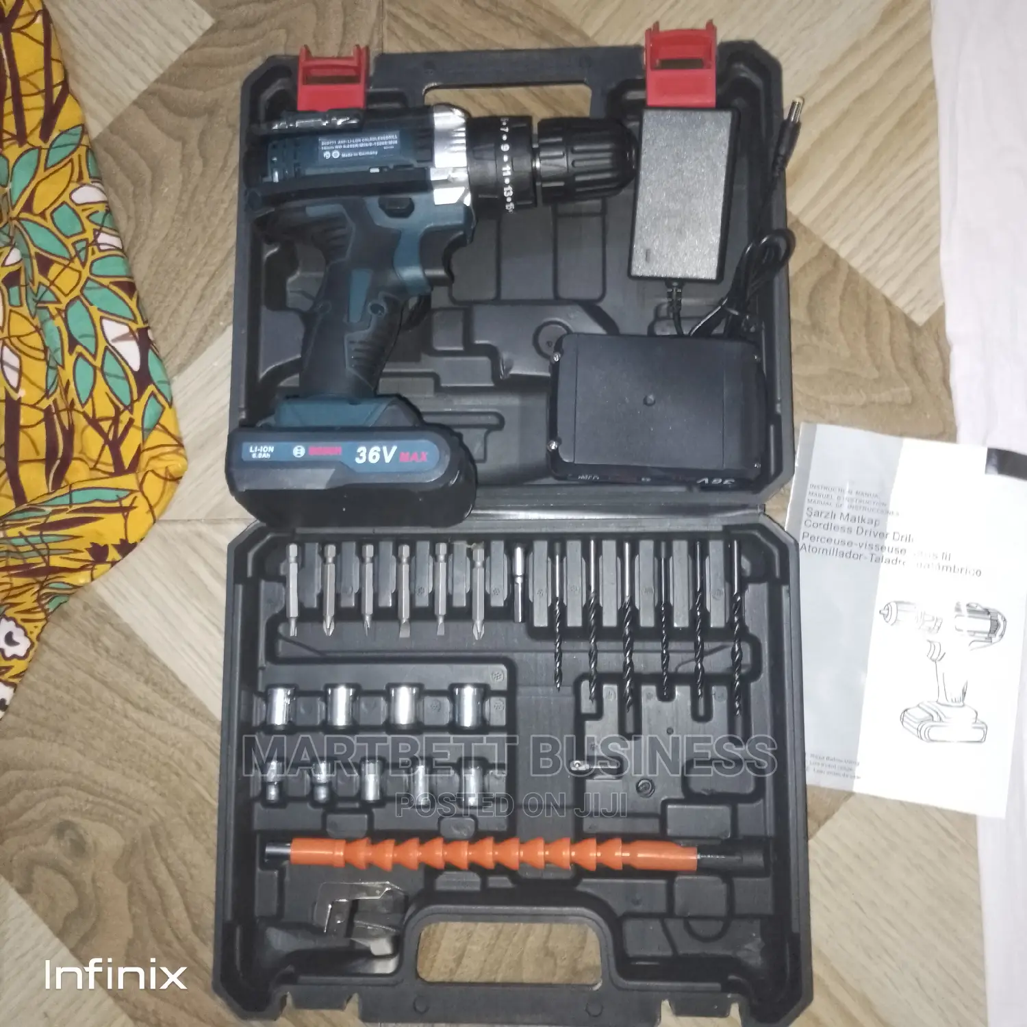 36v Bosch Cordless Drilling Machine