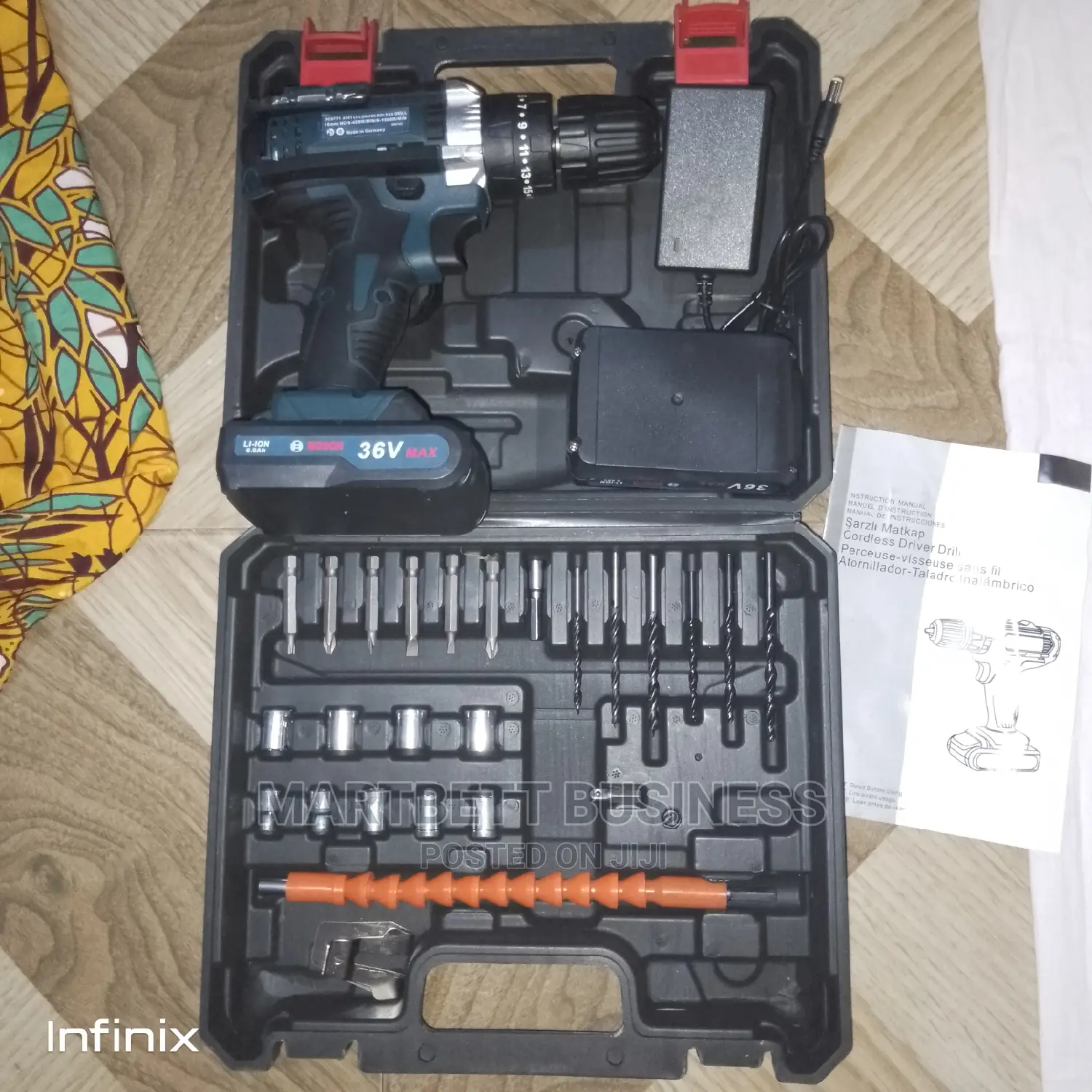 36v Bosch Cordless Drilling Machine