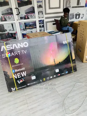 Durable Asano 65inch Uhd Smart TV(Black) 