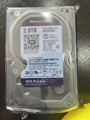 2tb Surveillance HDD W/D Purple