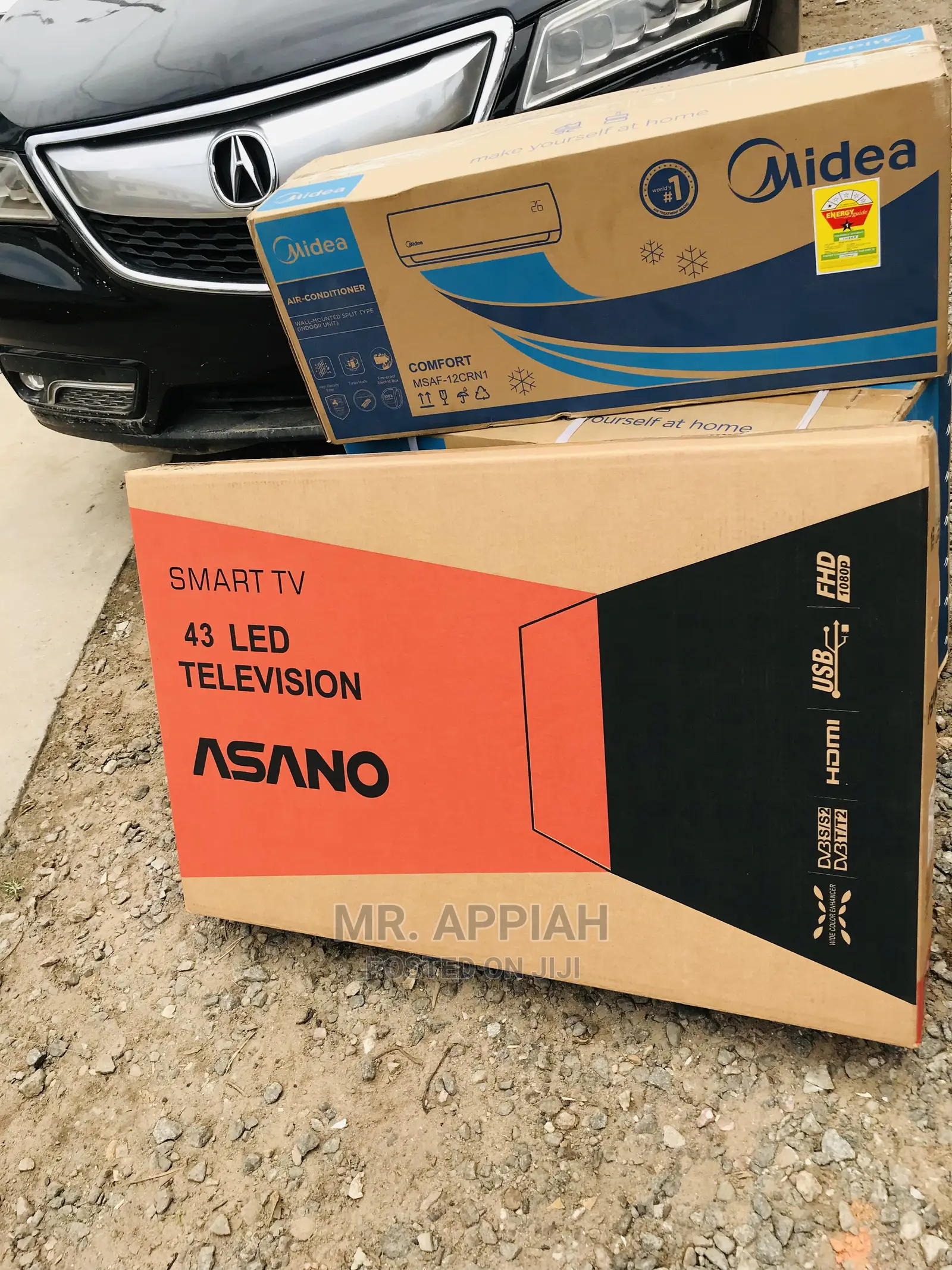 Original 43inch Asano Digital Satelite Android Tv 