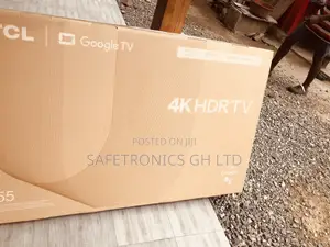 Neatly Sealed TCL 55 Inches Glossy HDR LED Tv
