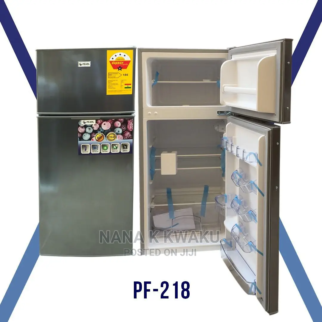 Quality_pearl_130liters Double Door_fridge With Top Freezer