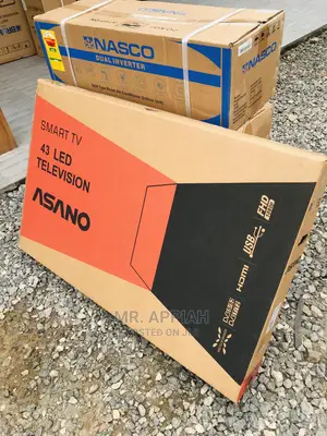 Authentic Asano 43 Inch Satelite Smart Android Tv