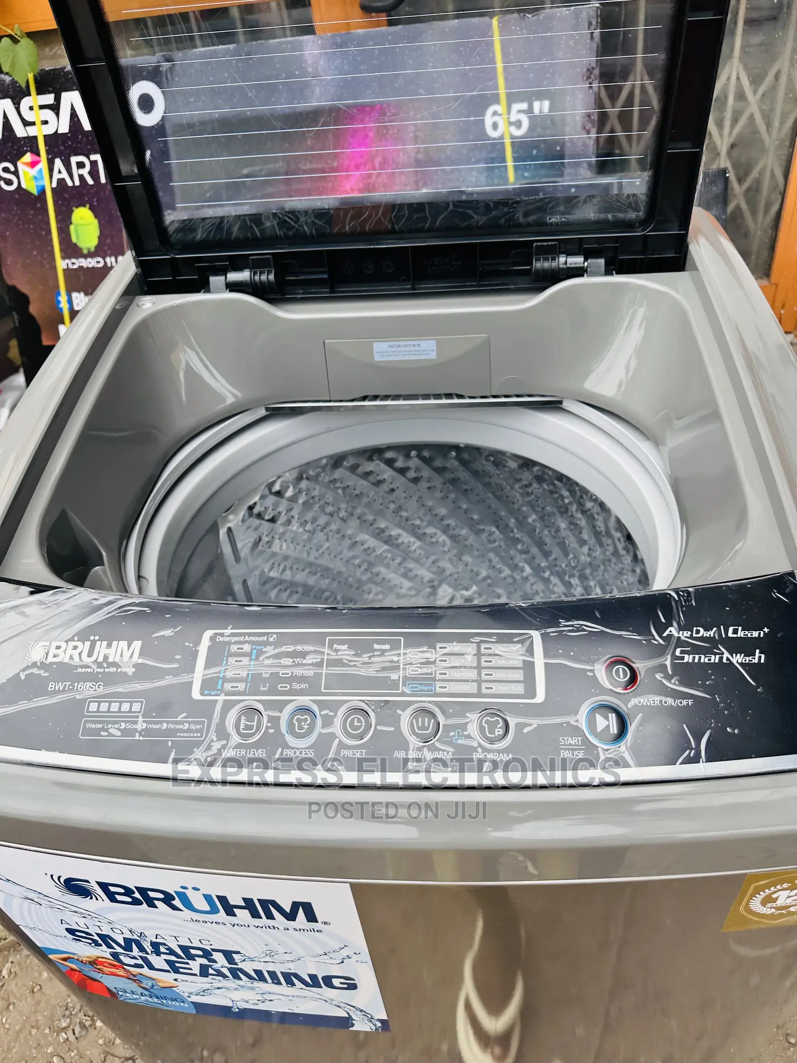 BWT-160SG-16KG Washing Machine Full Auto Bruhm