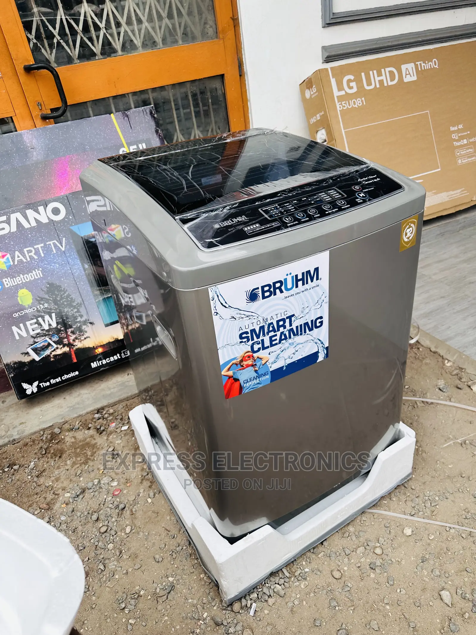 Fuzzy Logic Bruhm 12kg Topload Washing Machine