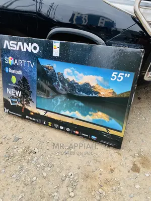 Durable Asano 55 Inch Uhd Smart Tv(Black).