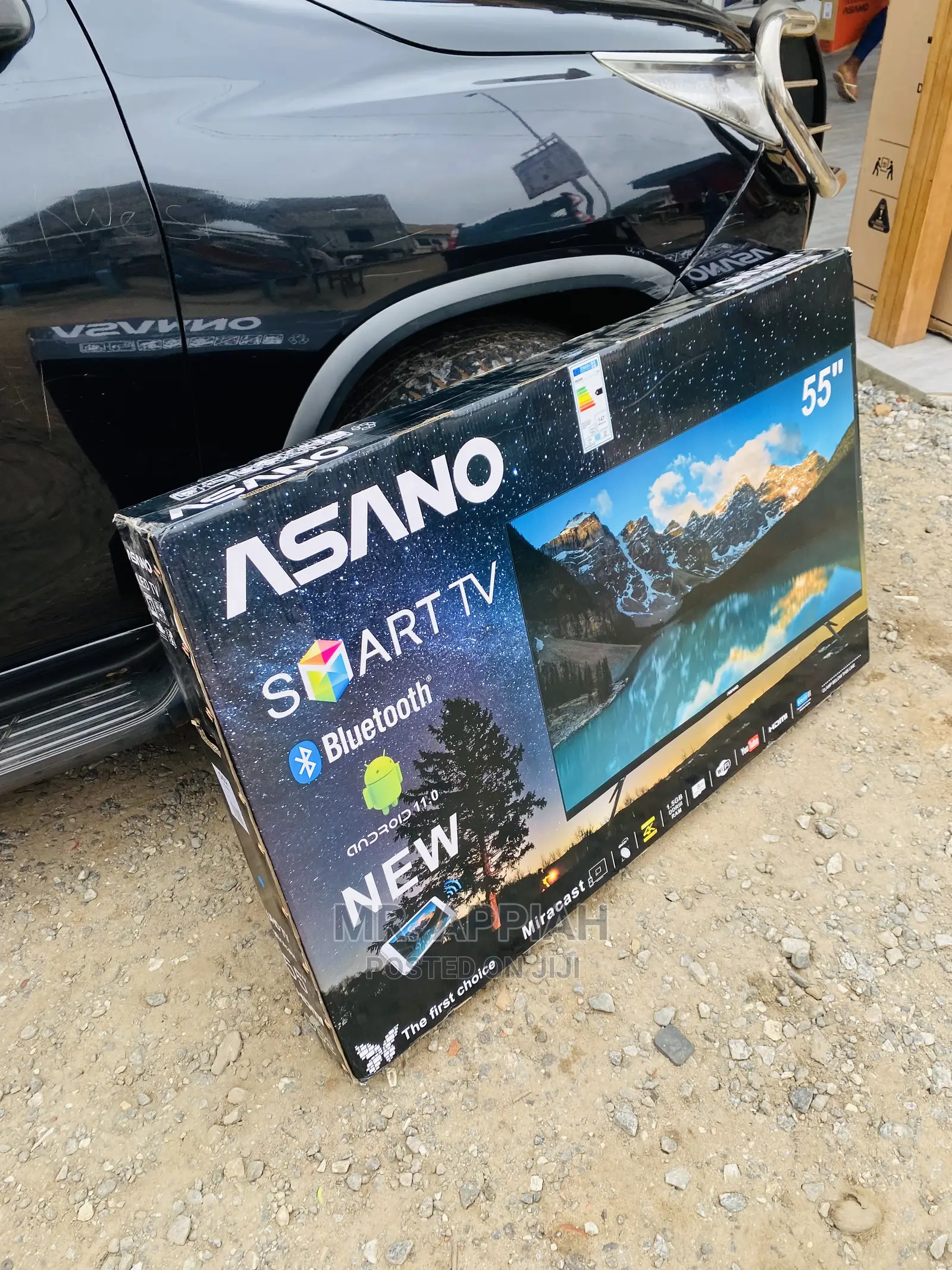 Fresh in Box 43inch(Black) Asano Uhd Smart Tv