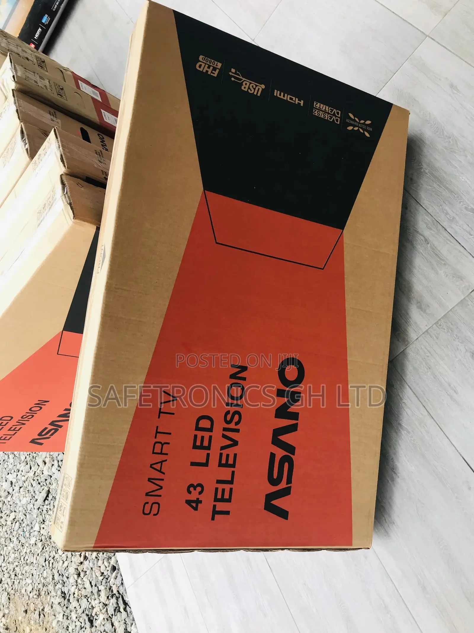 Smart Asano UHD Glossy 43 Inches LED Tv