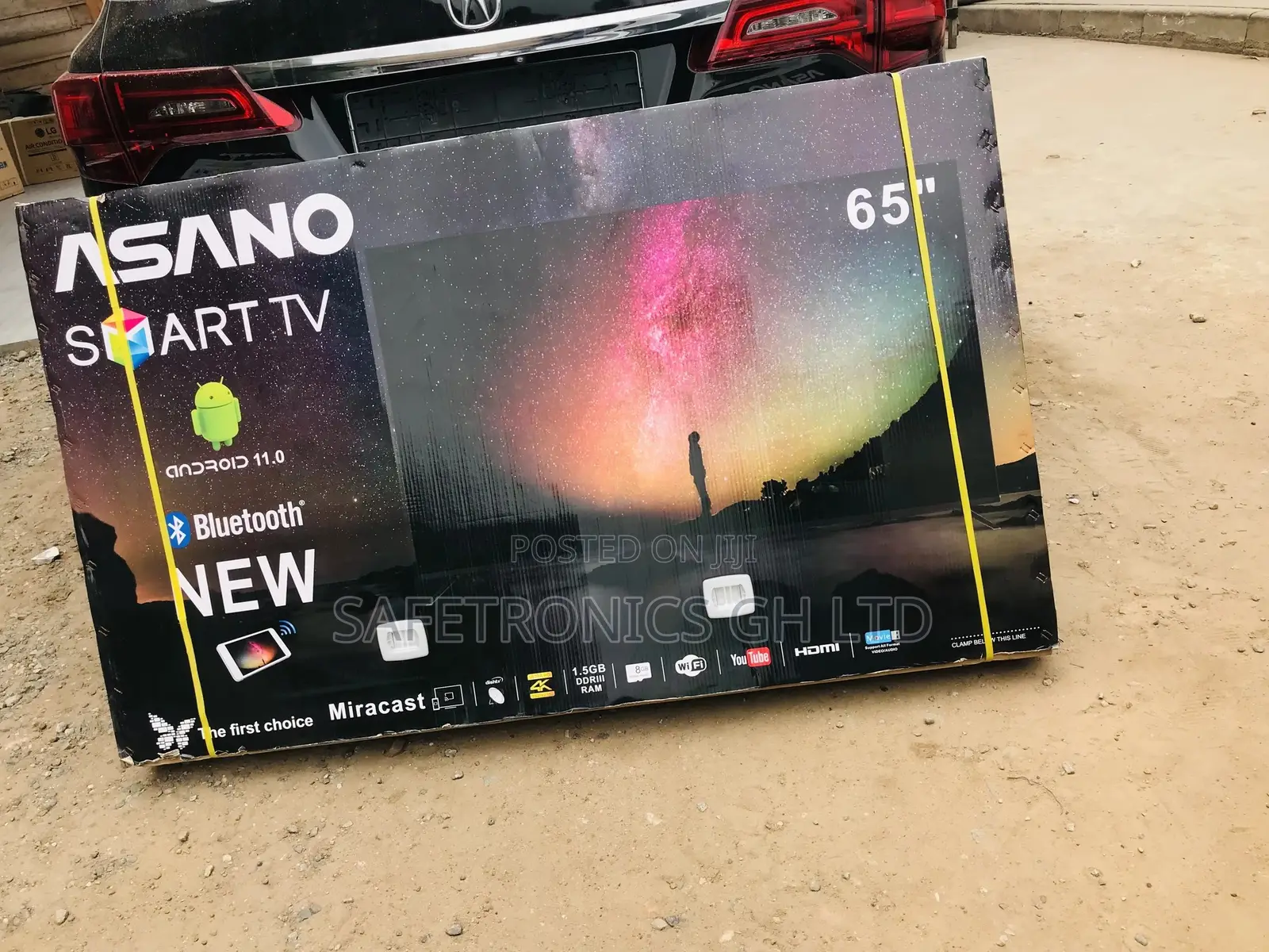 Unique Smart 65 Inches LED Glossy Asano UHD Tv