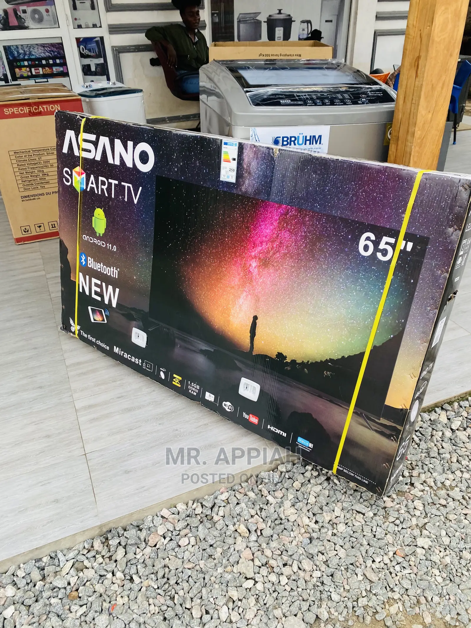 Latest Affordable and Durable Asano 65inch Uhd Smart LED Tv