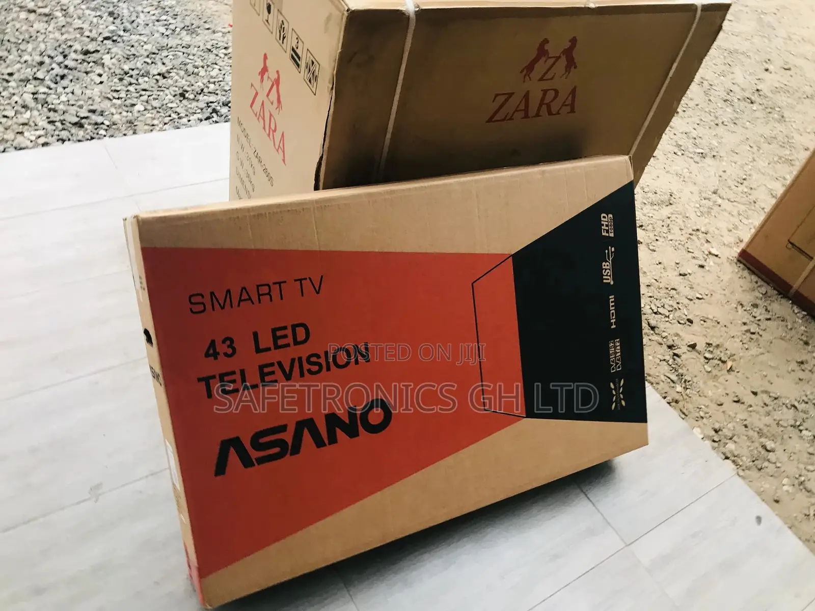 Best Quality Asano 43 Inches Glossy LED  Smart Tv