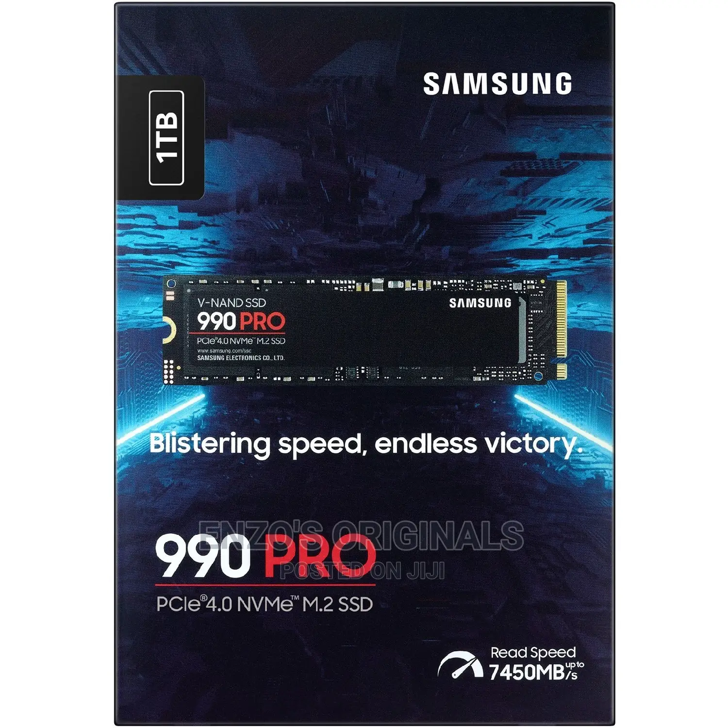 1tb M.2 Nvme SSD Samsung 990pro Original Sealed 7450mb Speed
