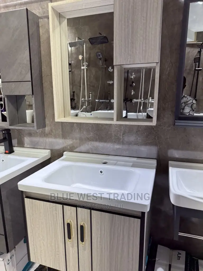 Hanging Cabinet Basin - Cabinet Basin With Mirror