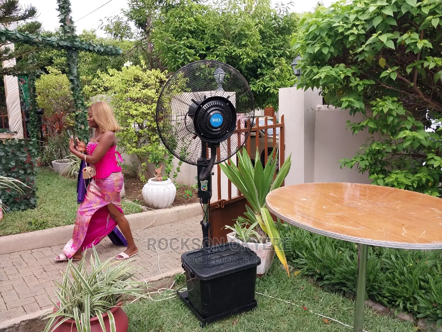 Misty Fan Rentals for All Occasions, Indoor and Outdoor