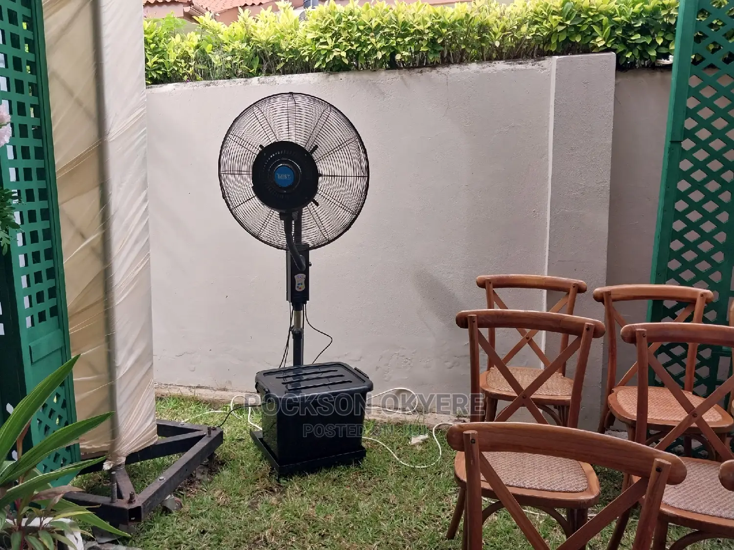 Misty Fan Rentals for All Occasions, Indoor and Outdoor