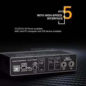 Q-22 Audio Interface Sound Card