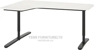 L Shape Working Desk (Adjustable) Manual