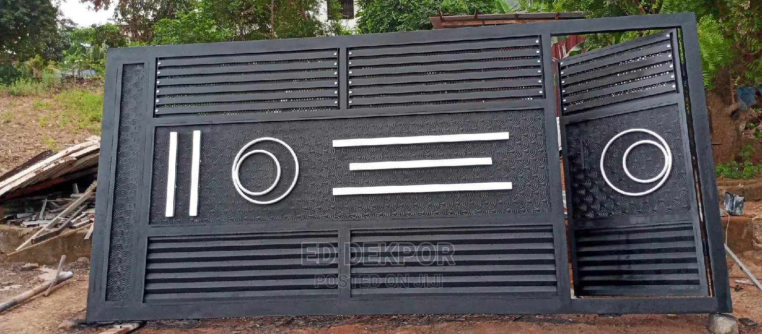Silver Metal Gate