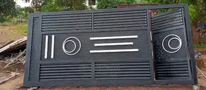 Silver Metal Gate