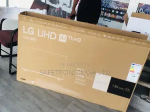 Essential Lg Uq80 55 Inches Glossy LED Tv
