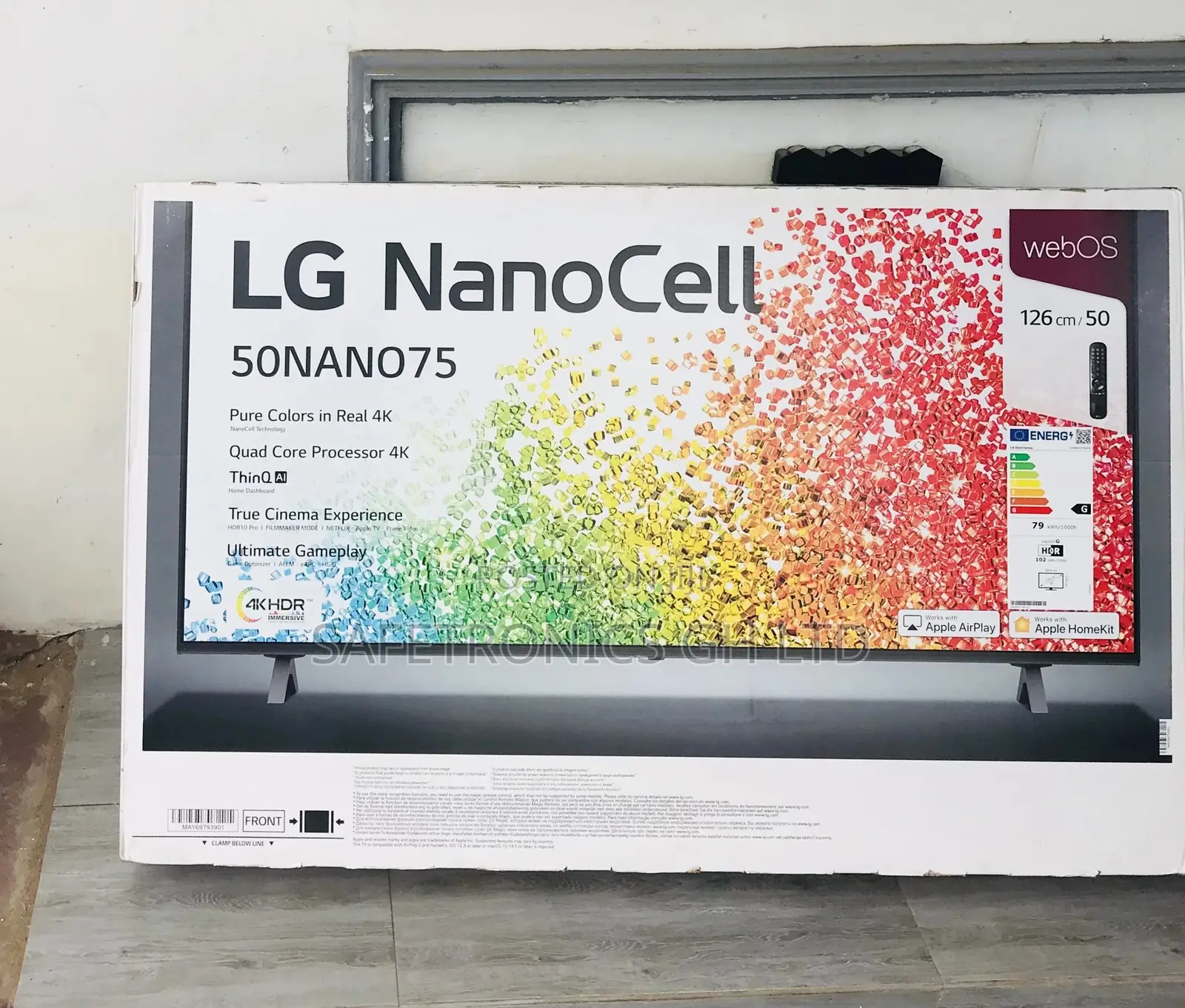Nano75 Lg 50 Inches Glossy LED Nanocell Tv