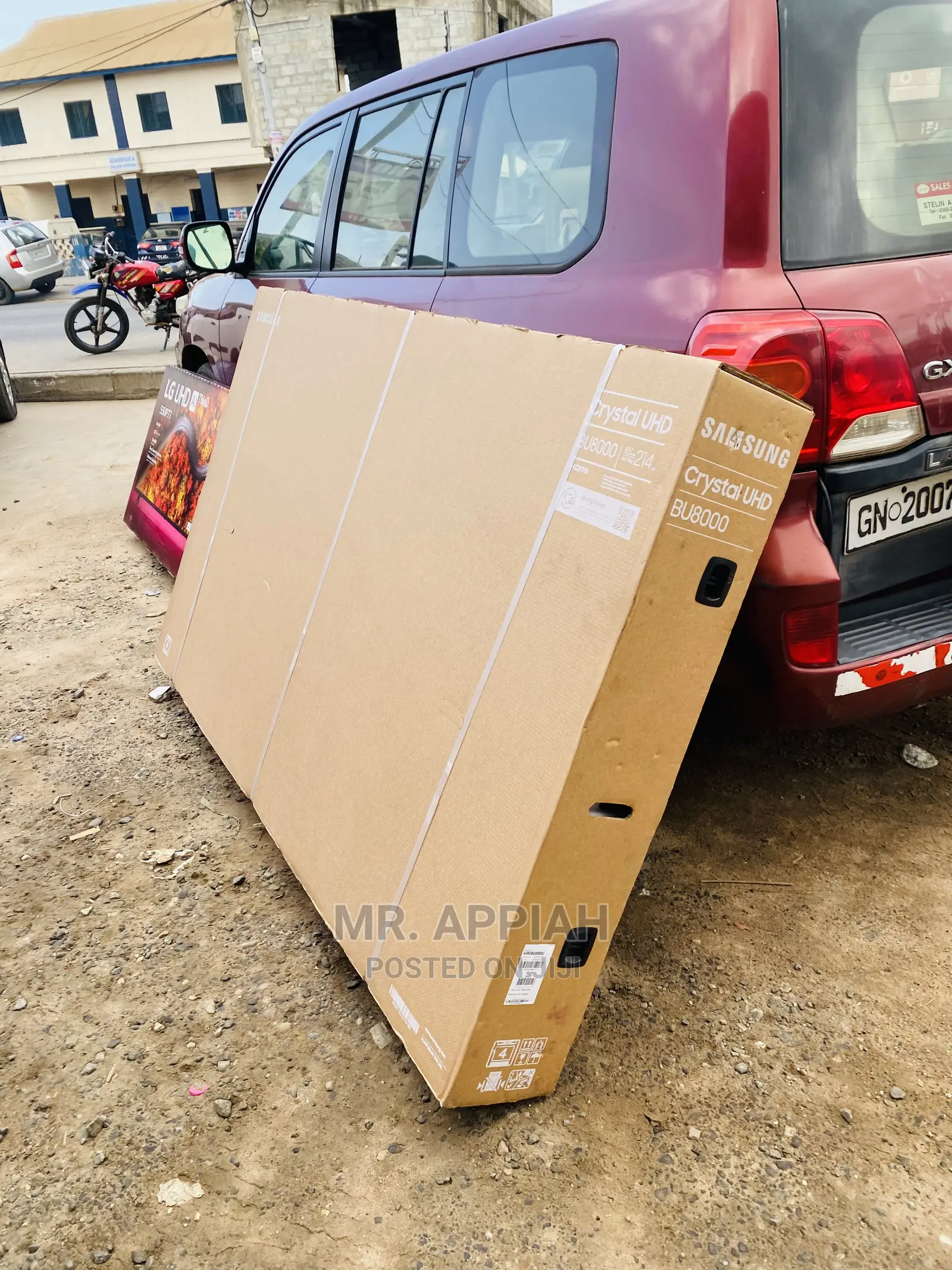 Sealed in Box  Samsung(85AU7172)85” Crystal Uhd Led Tv 