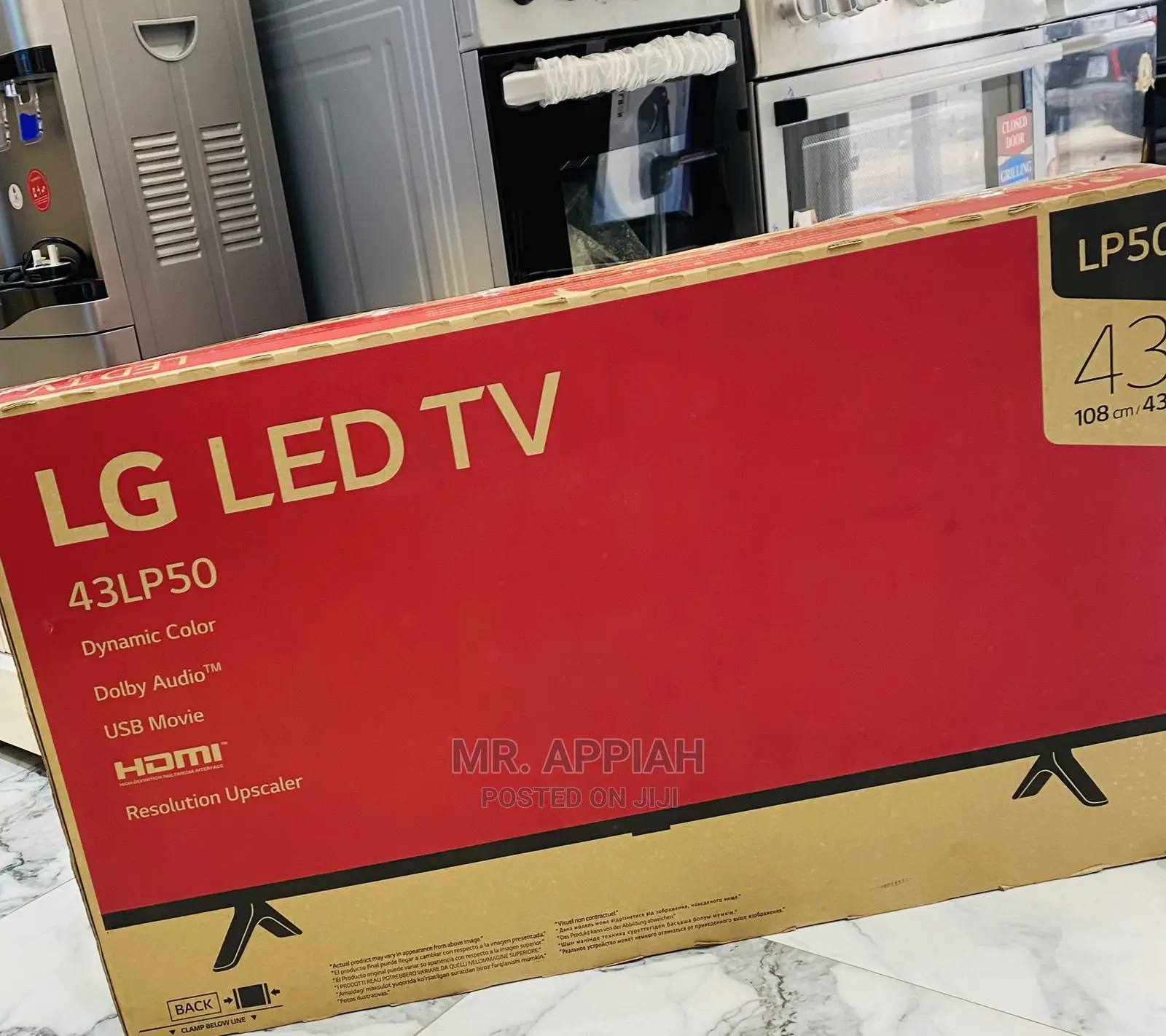 Sealed in Box  LG 43 Inch Uhd Smart LED Tv 43LP5000PTA.