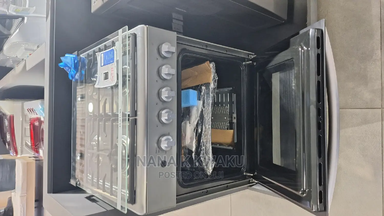 Samsung 4 Burner Gas Cooker With Oven Grill