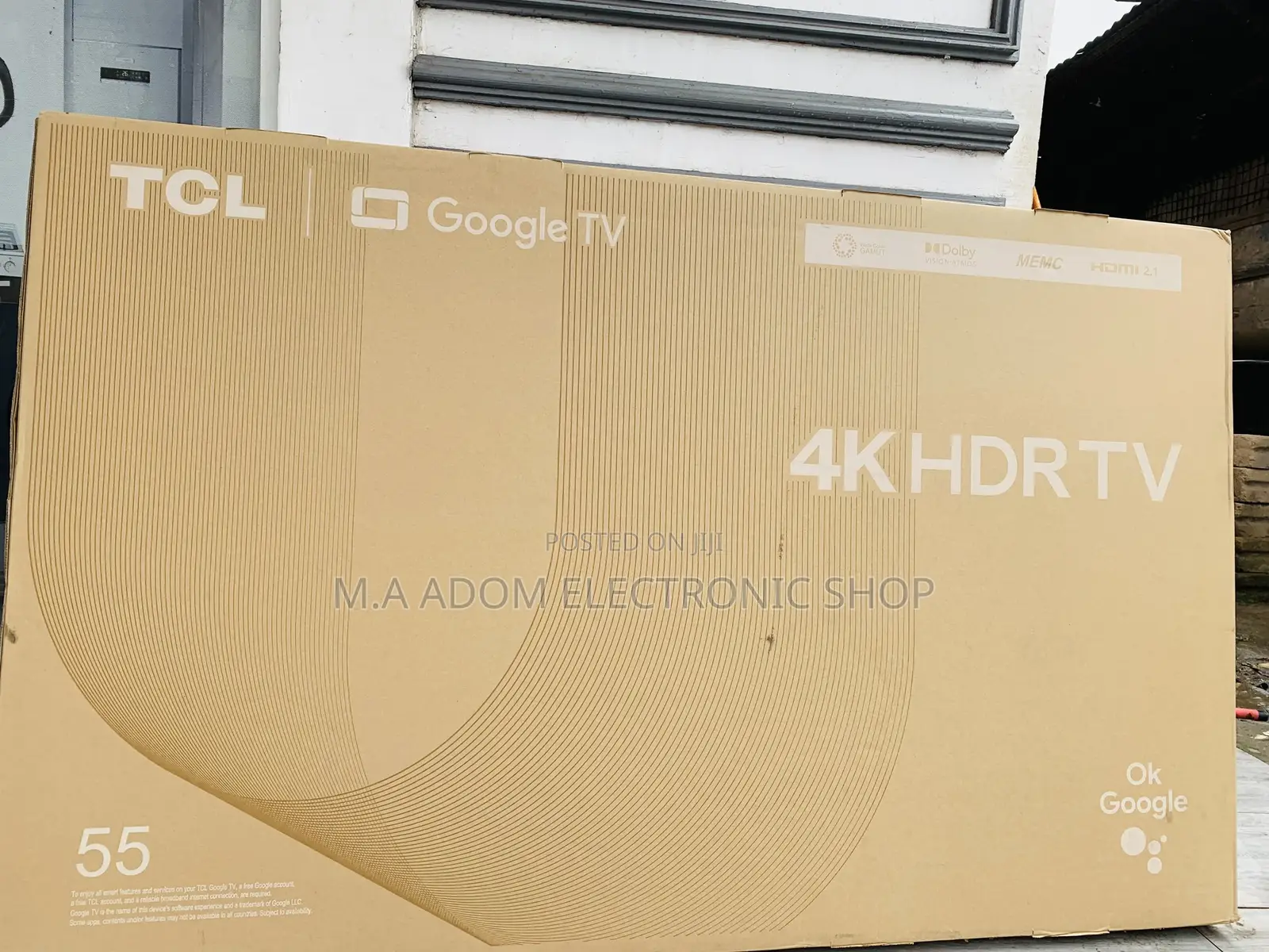 Limited in Stock TCL 55” UHD Smart Tv