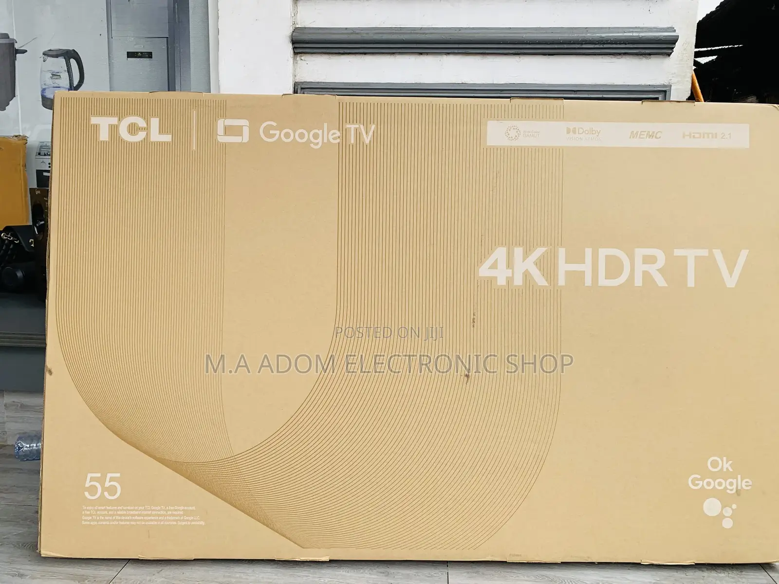 Limited in Stock TCL 55” UHD Smart Tv
