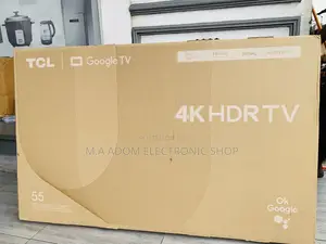 TCL 55” UHD Smart Bluetooth Speaker Wi-Fi Tv With Active 