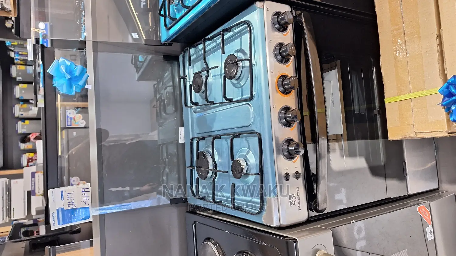 New_nasco 60mx60m Burners With Oven Grill