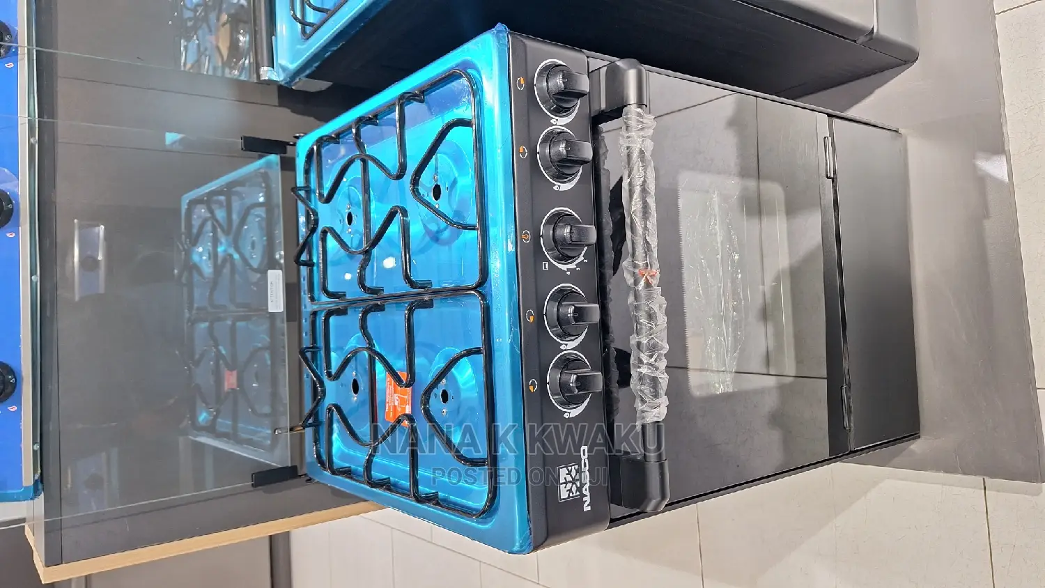 New_nasco 4 Burner Gas Cooker With Grill