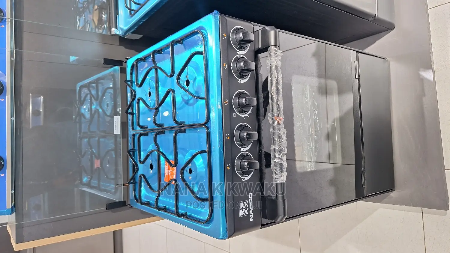 New_nasco 4 Burner Gas Cooker With Grill