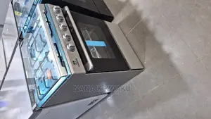 Silver_nasco 60mx60m Gas Cooker With Oven Grill