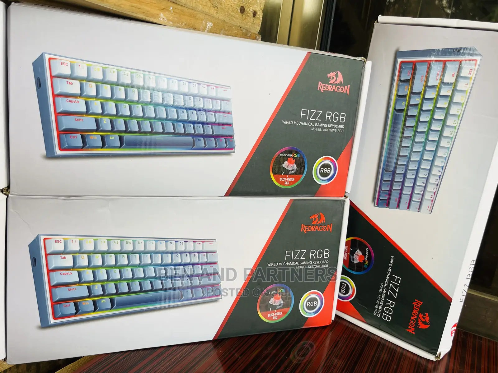 Redragon 60% RGB Wired Gaming Keyboard