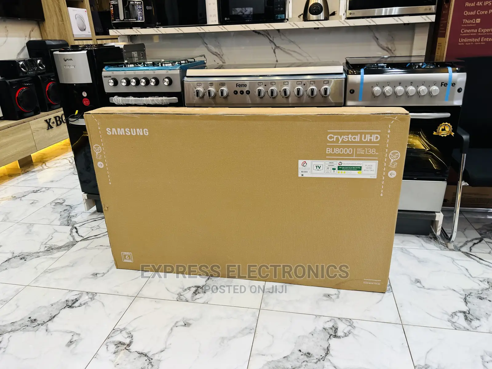 Best Buy for Less Samsung UHD Smart 55”Au9000 Tv 