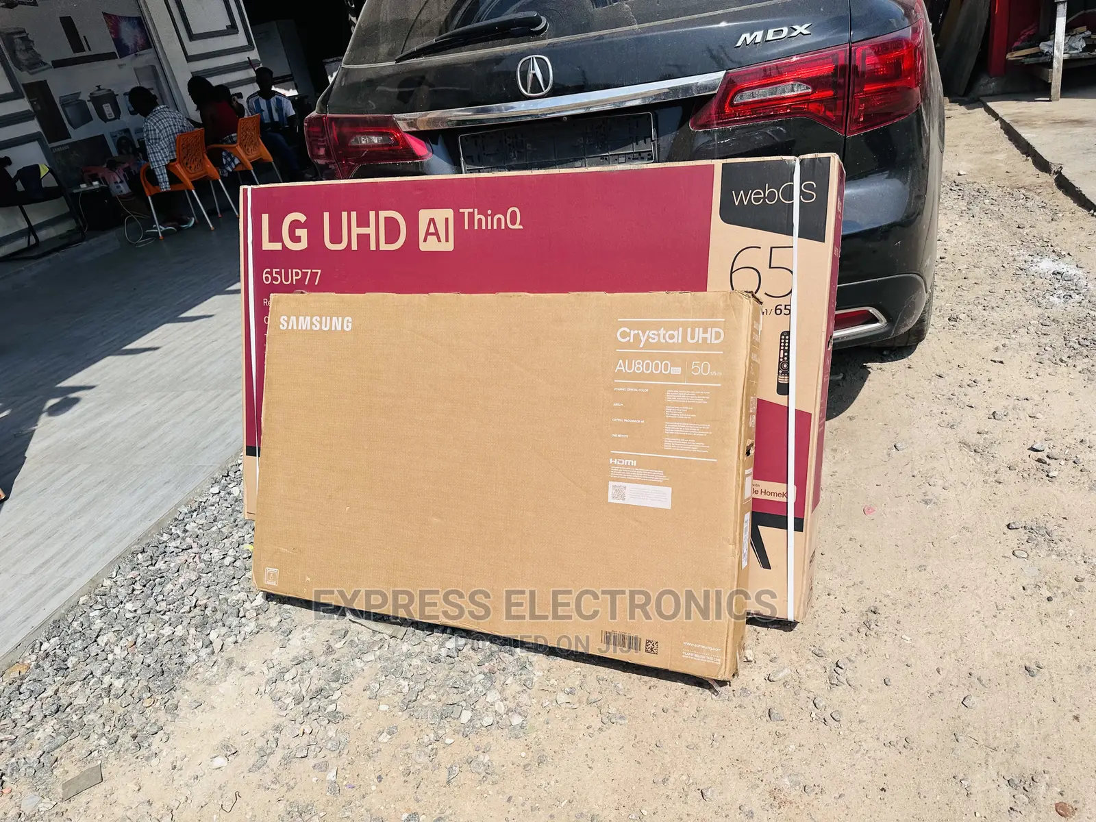Best Buy for Less Samsung UHD Smart 50”Au8000 Tv 