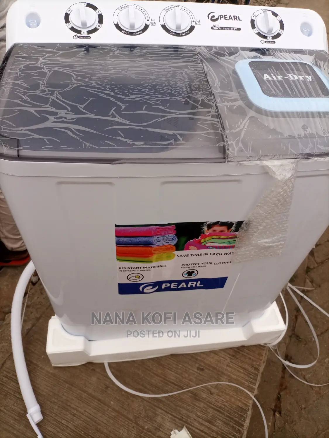 Pearl 10kg Semi Automatic Washing Machine