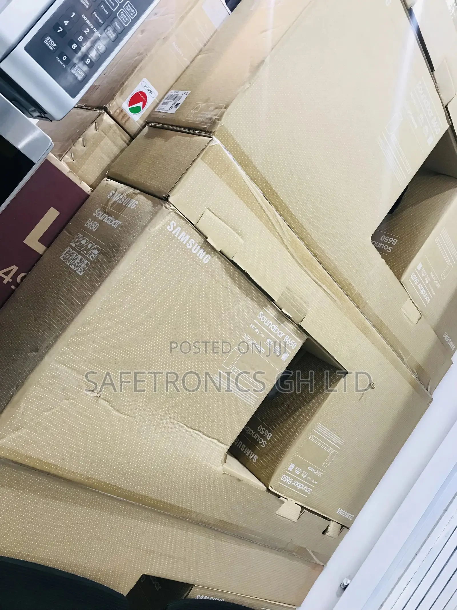 B650 Soundbar Bluetooth Connectivity Wireless Samsung