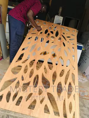 CNC Cutting,Pattern Design on Plywood MDF Wood