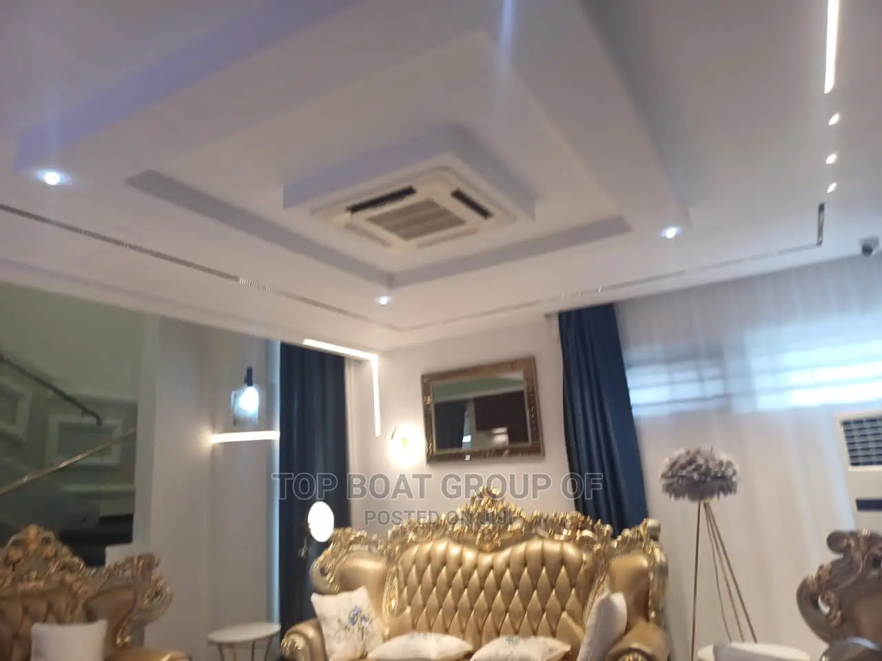Furnished 5bdrm Mansion in Top Boat Estate, Kumasi Metropolitan