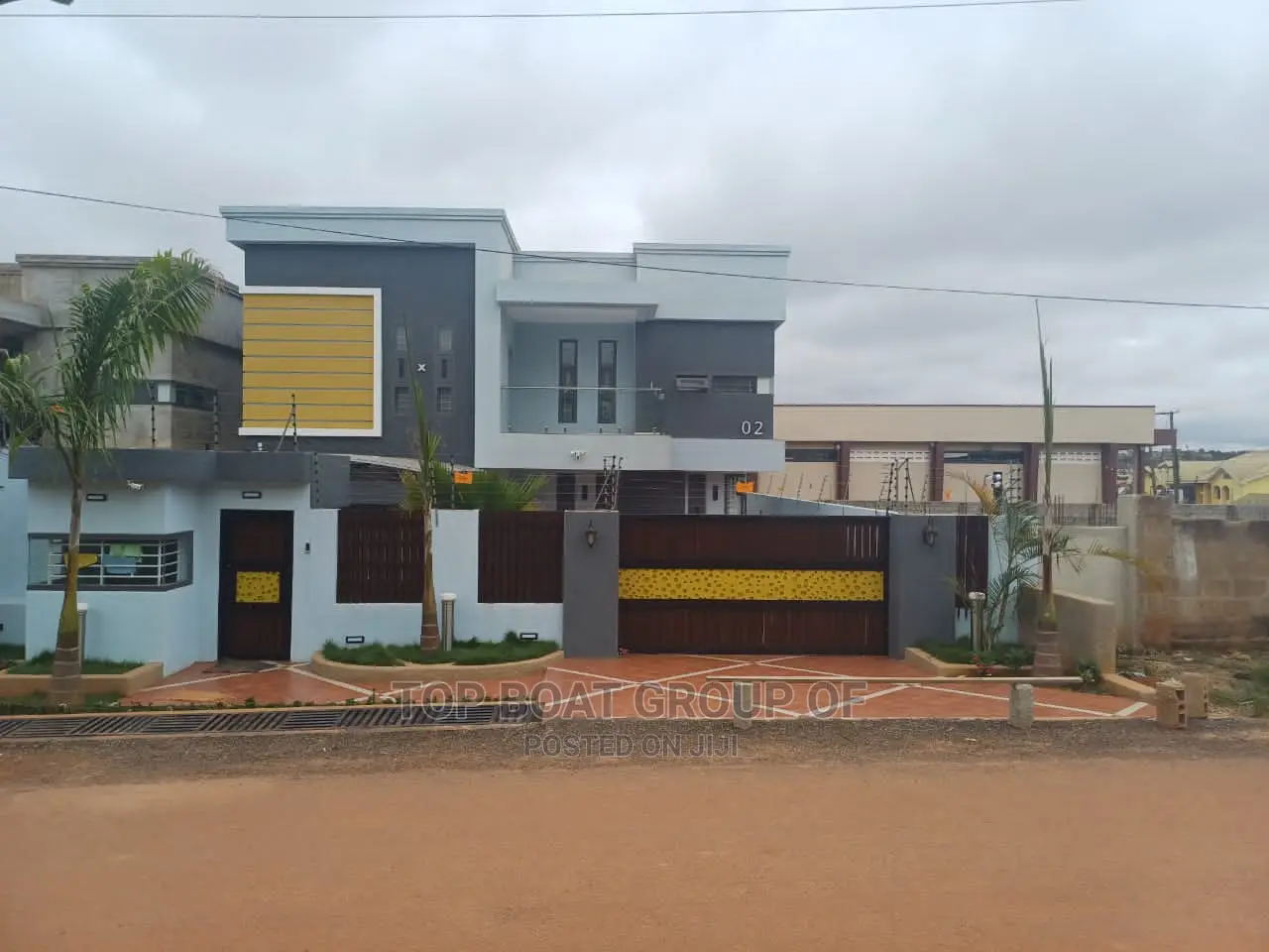 Furnished 5bdrm Mansion in Top Boat Estate, Kumasi Metropolitan