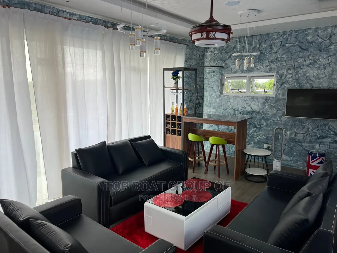Furnished 8bdrm Mansion in Top Boat Estate, Kumasi Metropolitan