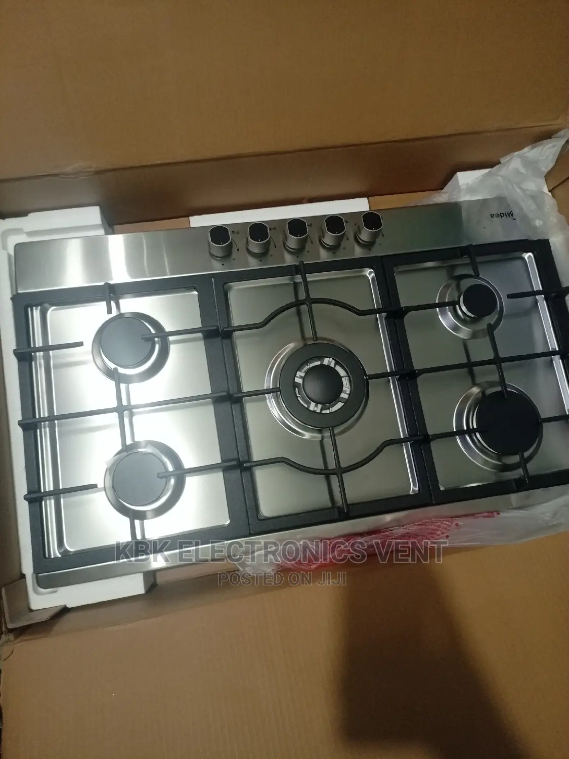 Stainless Steel 90CM 5burner Inbuilt Hob