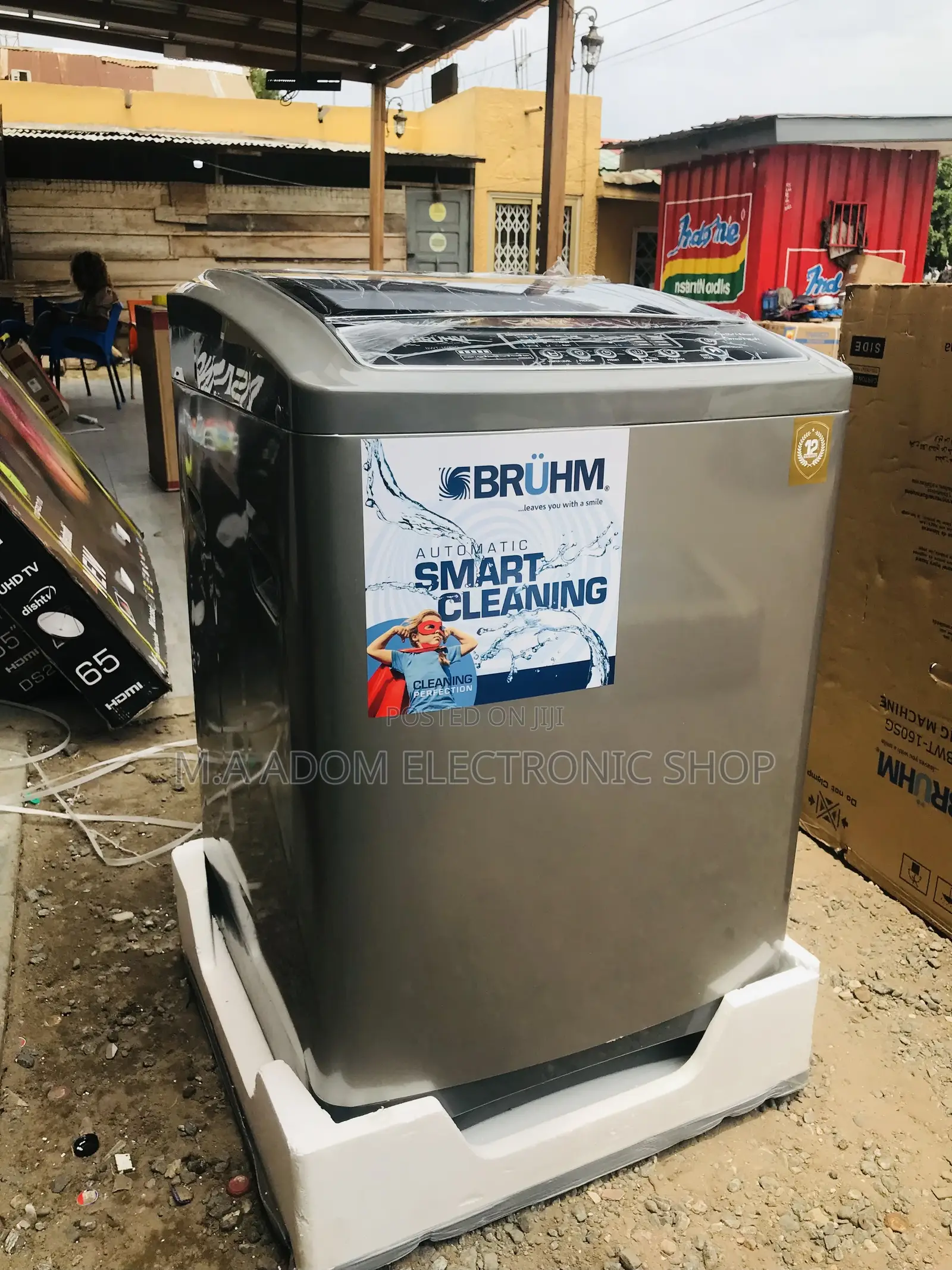Super Bruhm 12kg Washing Machine BWT-120SG