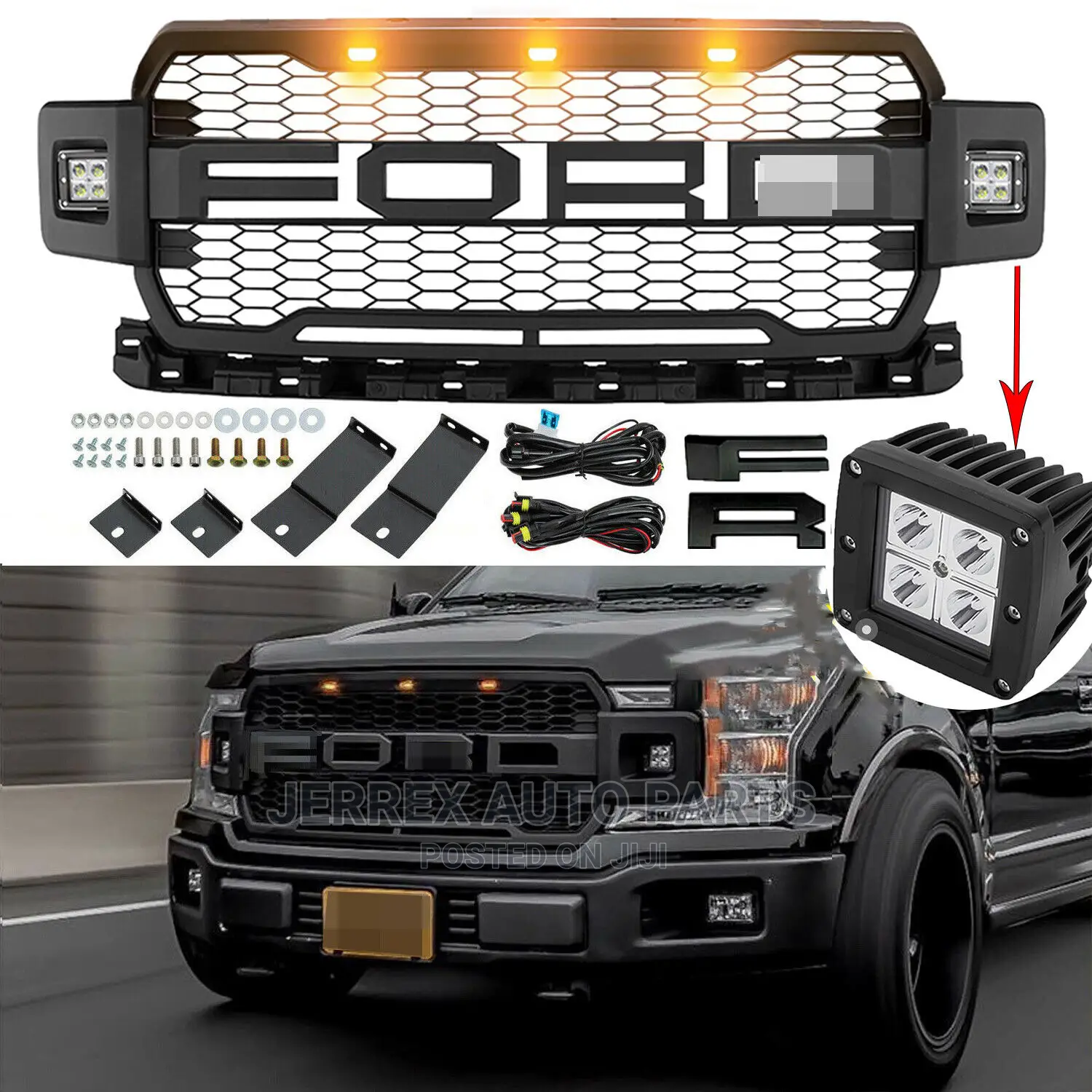 Ford F-150 (2018-2020) Raptor Style Grill/Shells