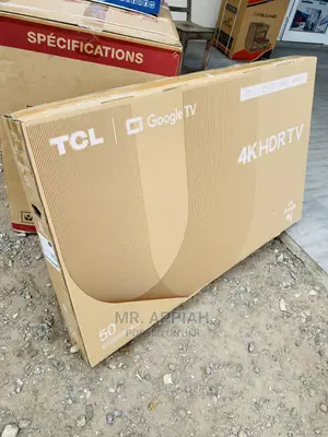 Durable TCL 50” HDR Google Tv With Dolby Atmos(50P735)